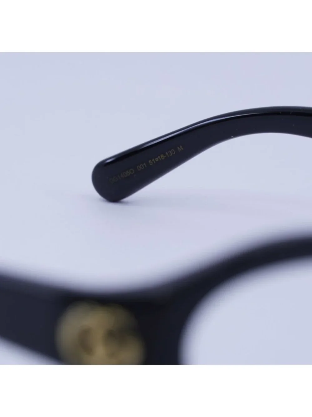 Gucci GG1405O 001 Eyeglasses Black 51mm Cat Eye Frame